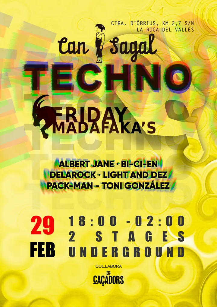 Cartell de Techno Underground