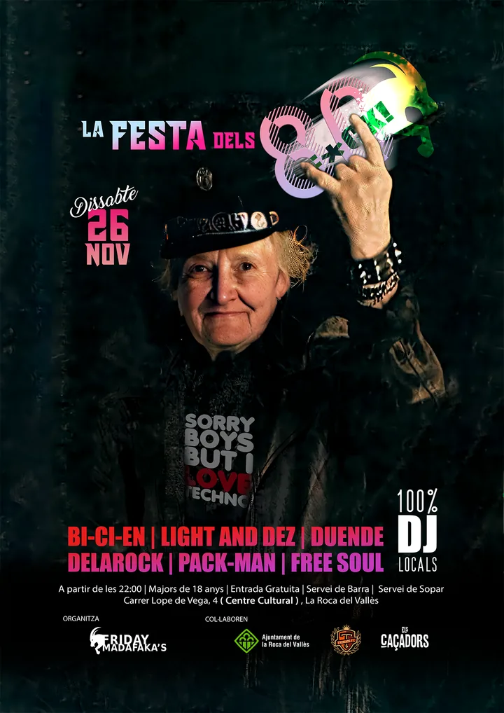 Cartell de La (NO) Festa dels 80