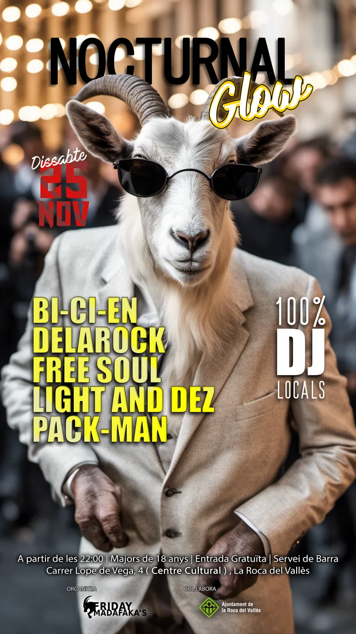 Cartell de Nocturnal Glow
