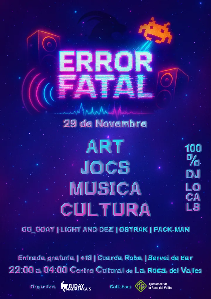 Cartell de ERROR FATAL